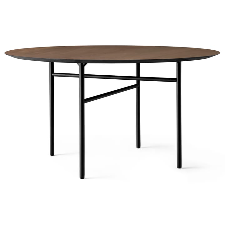 Snaregade table round - Black-dark stained oak. Ø138 cm - Audo Copenhagen