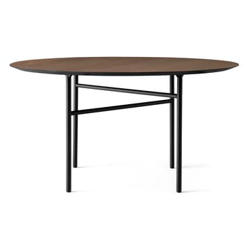 Snaregade table round - Black-dark stained oak. Ø138 cm - Audo Copenhagen