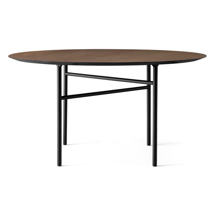 Snaregade table round - Black-dark stained oak. Ø138 cm - Audo Copenhagen
