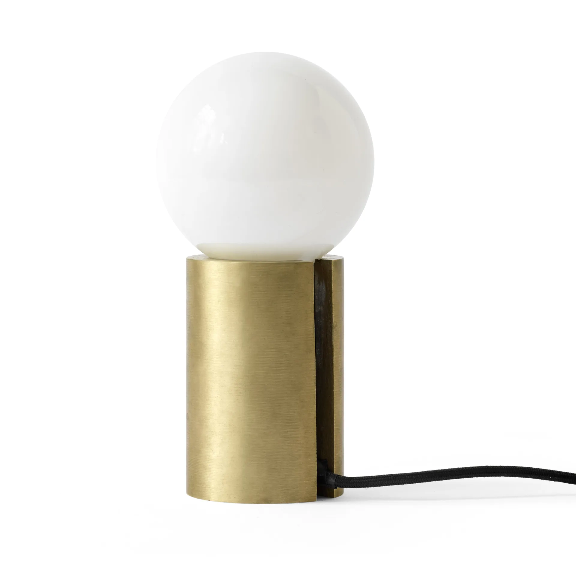 Socket table lamp, brushed brass Audo Copenhagen
