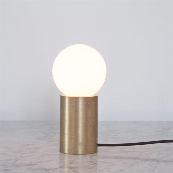 Socket table lamp, brushed brass Audo Copenhagen