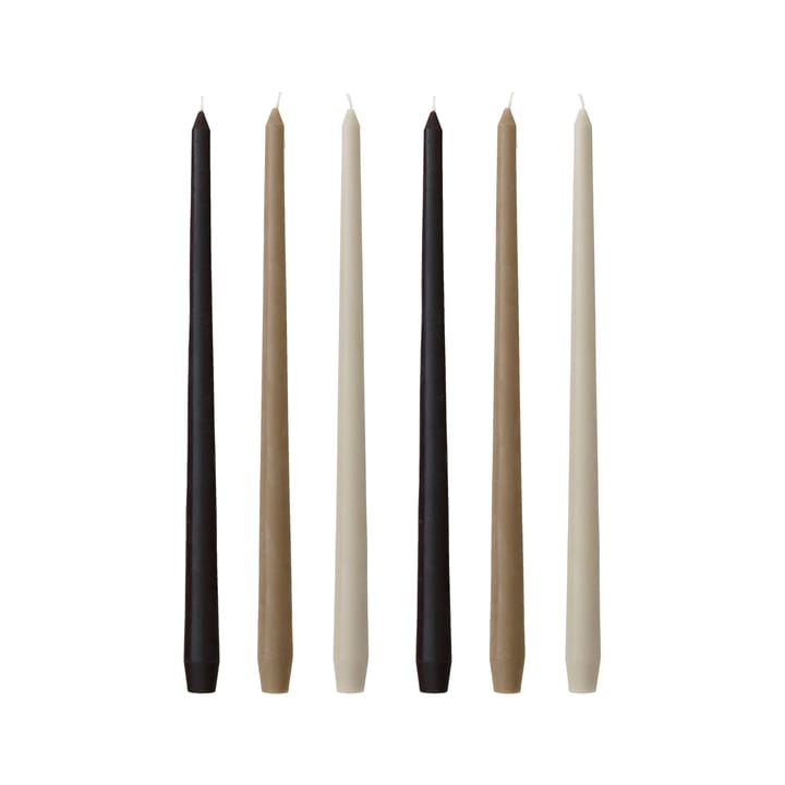 Spire candles 38 cm 6-pack - Ivory - Audo Copenhagen