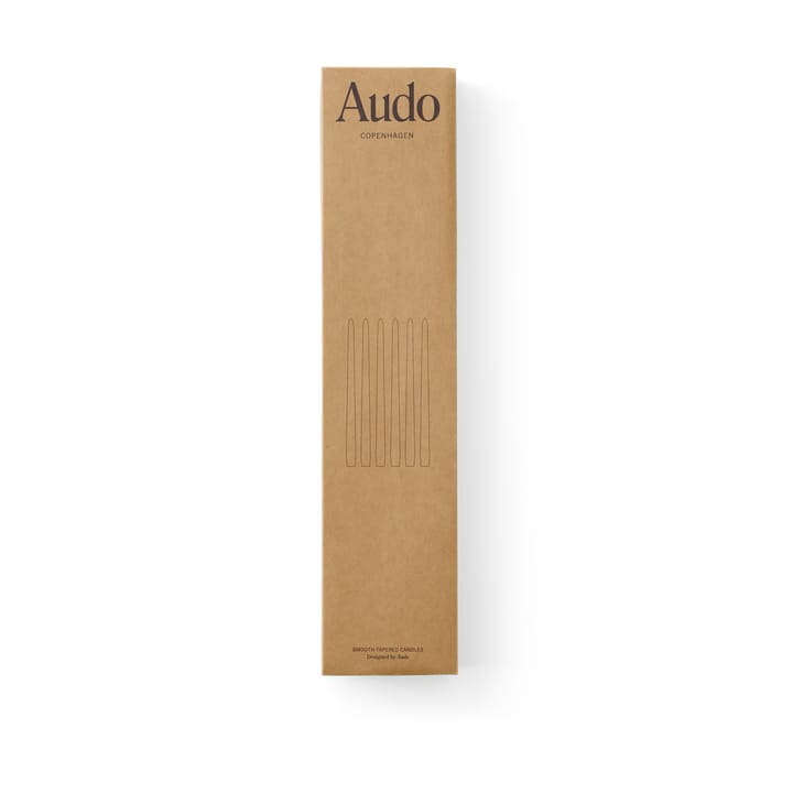 Spire candles 38 cm 6-pack, Ivory Audo Copenhagen