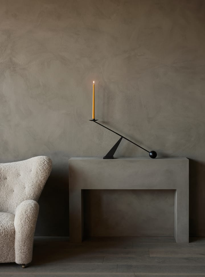 Spire candles 38 cm 6-pack, Ochre Audo Copenhagen