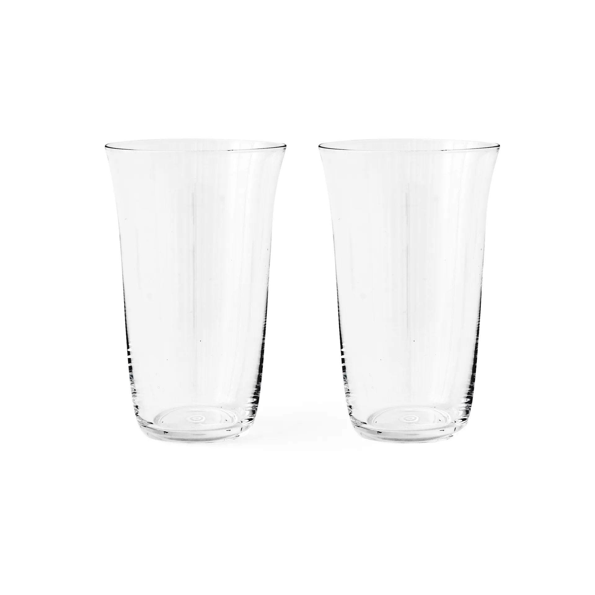 Strandgade drinking glass 13.7 cm 2-pack, Clear Audo Copenhagen