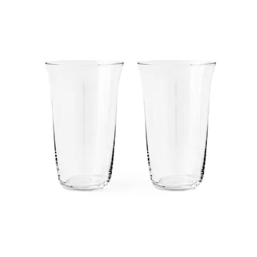 Strandgade drinking glass 13.7 cm 2-pack - Clear - Audo Copenhagen
