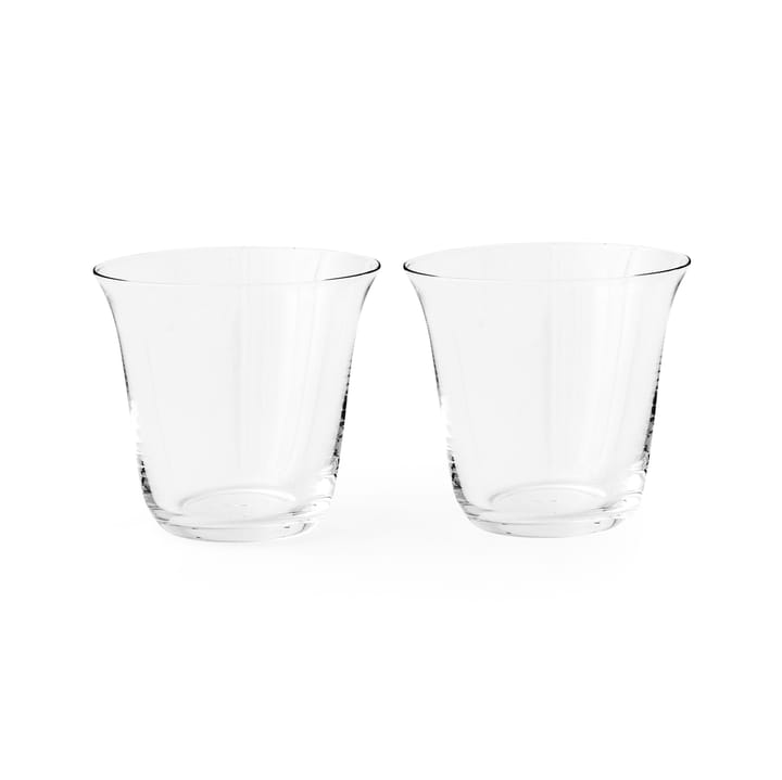 Strandgade drinking glass 8.6 cm 2-pack - Clear - Audo Copenhagen