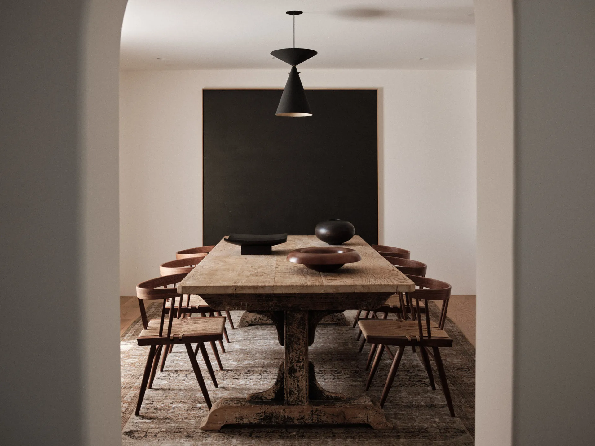 Surround vase 17.5 cm, Mango wood Audo Copenhagen