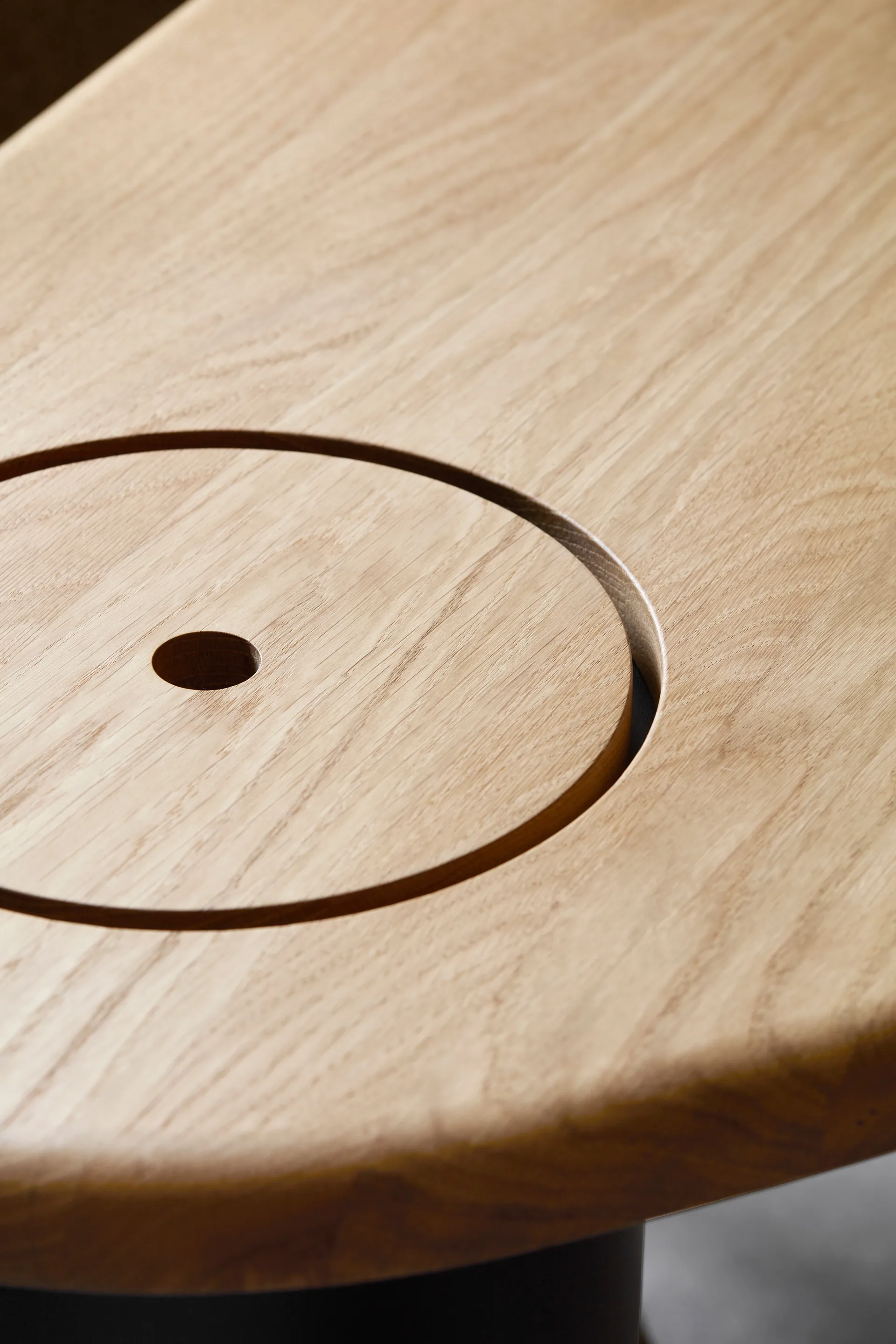 The Eclipse desk, Natural Oak Audo Copenhagen