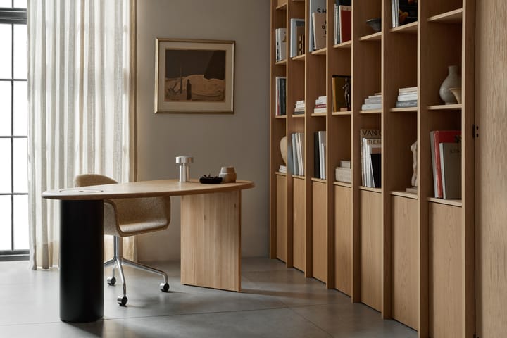 The Eclipse desk, Natural Oak Audo Copenhagen