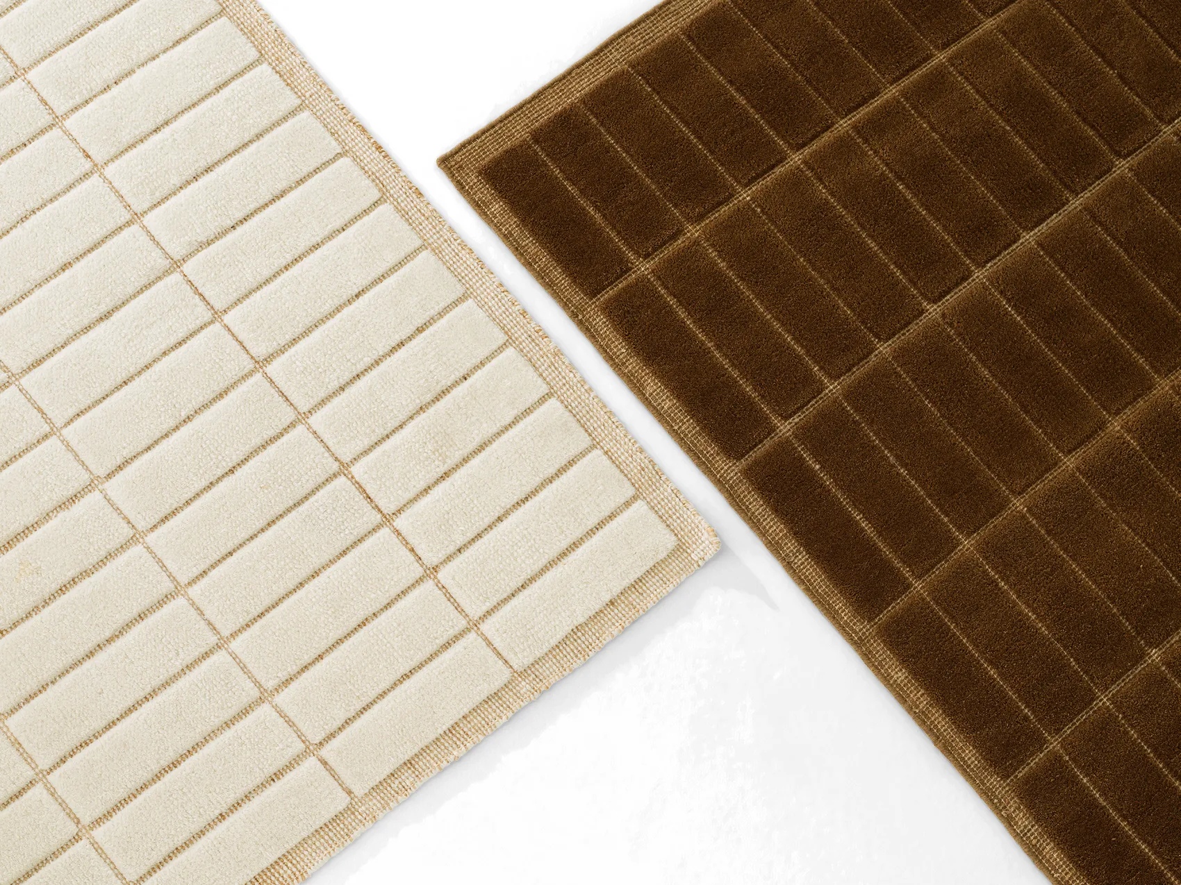 Tile rug, Ivory, 200x300 cm Audo Copenhagen
