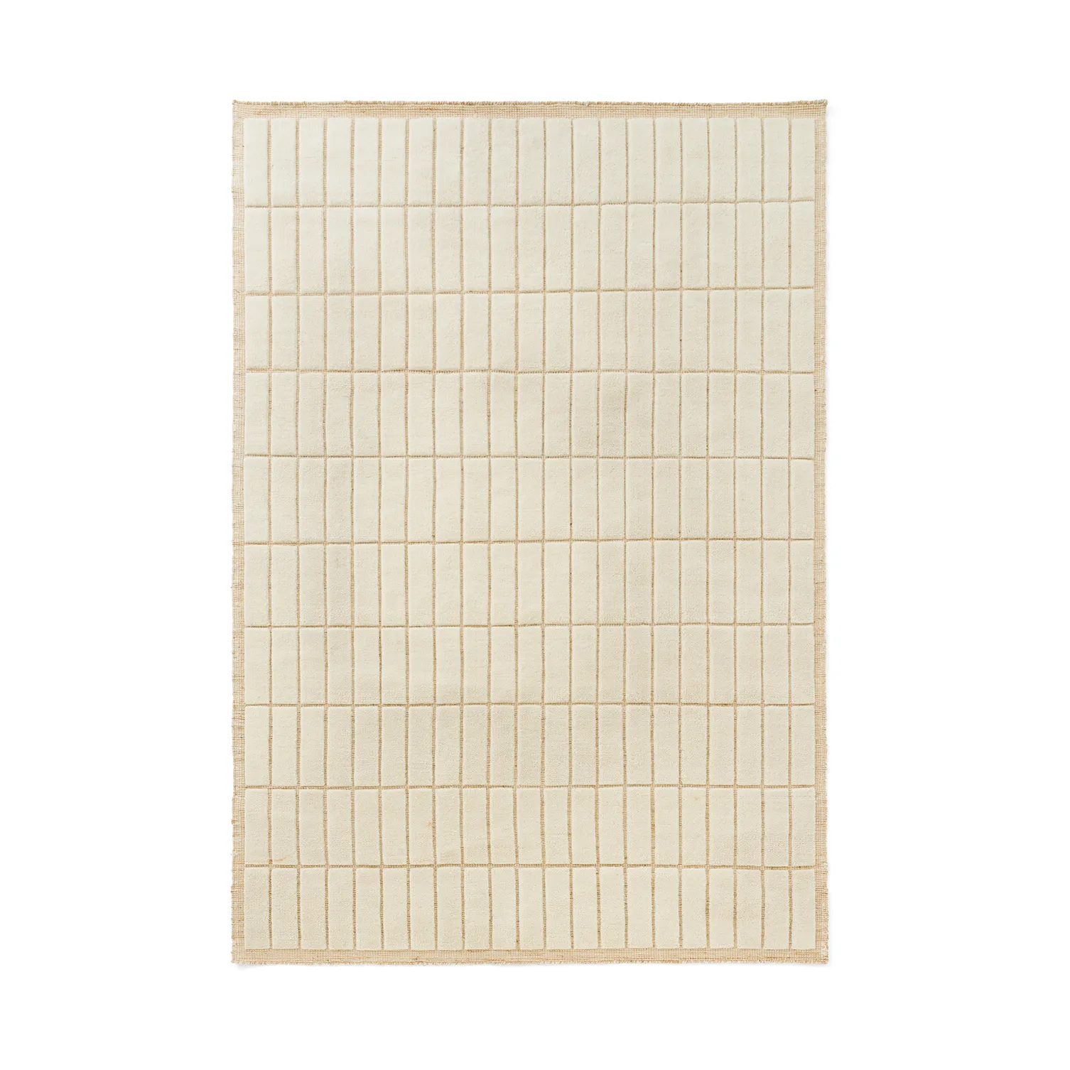 Tile rug, Ivory, 200x300 cm Audo Copenhagen