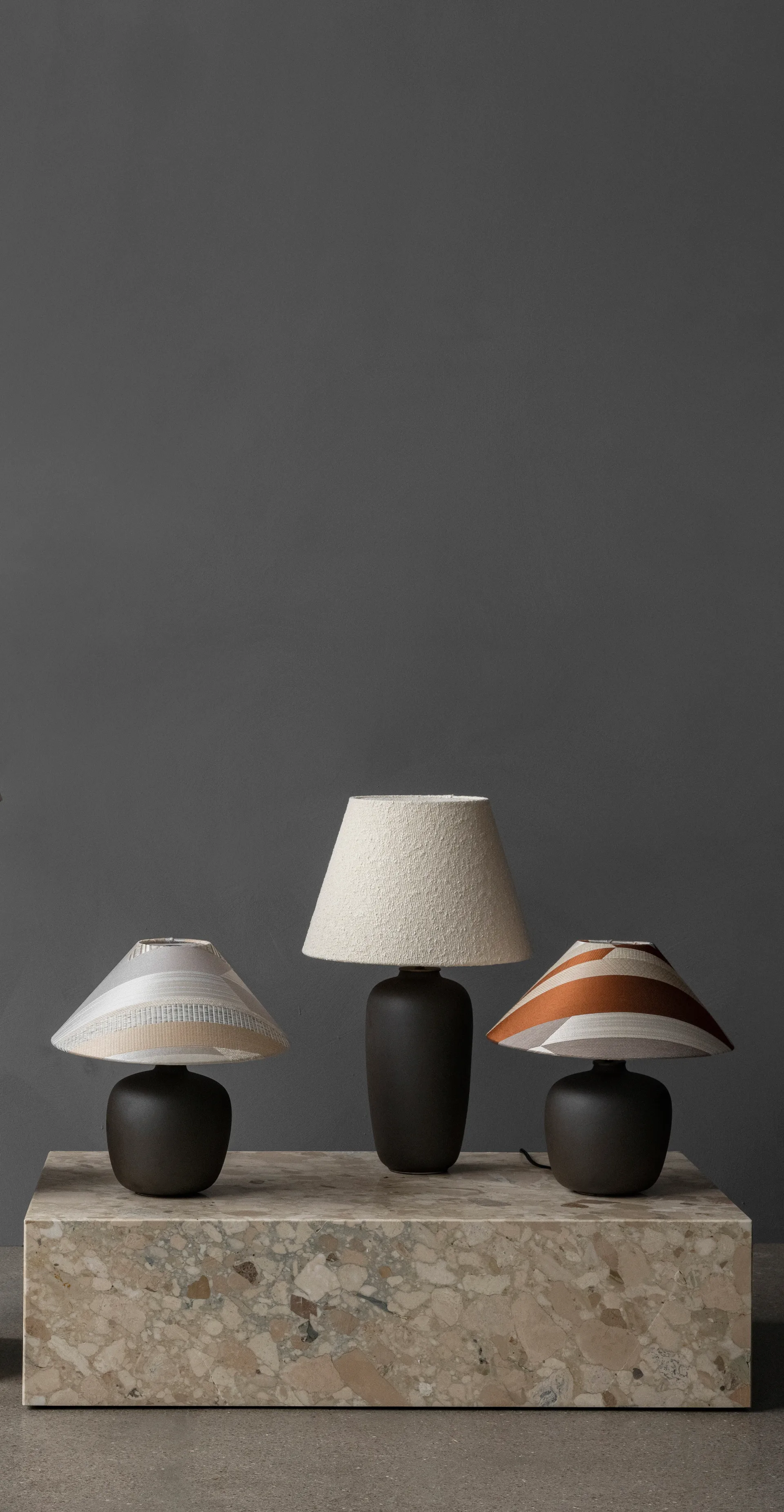Torso table lamp 37 cm Limited Edition, Babelia-Plage de Coquillages Audo Copenhagen