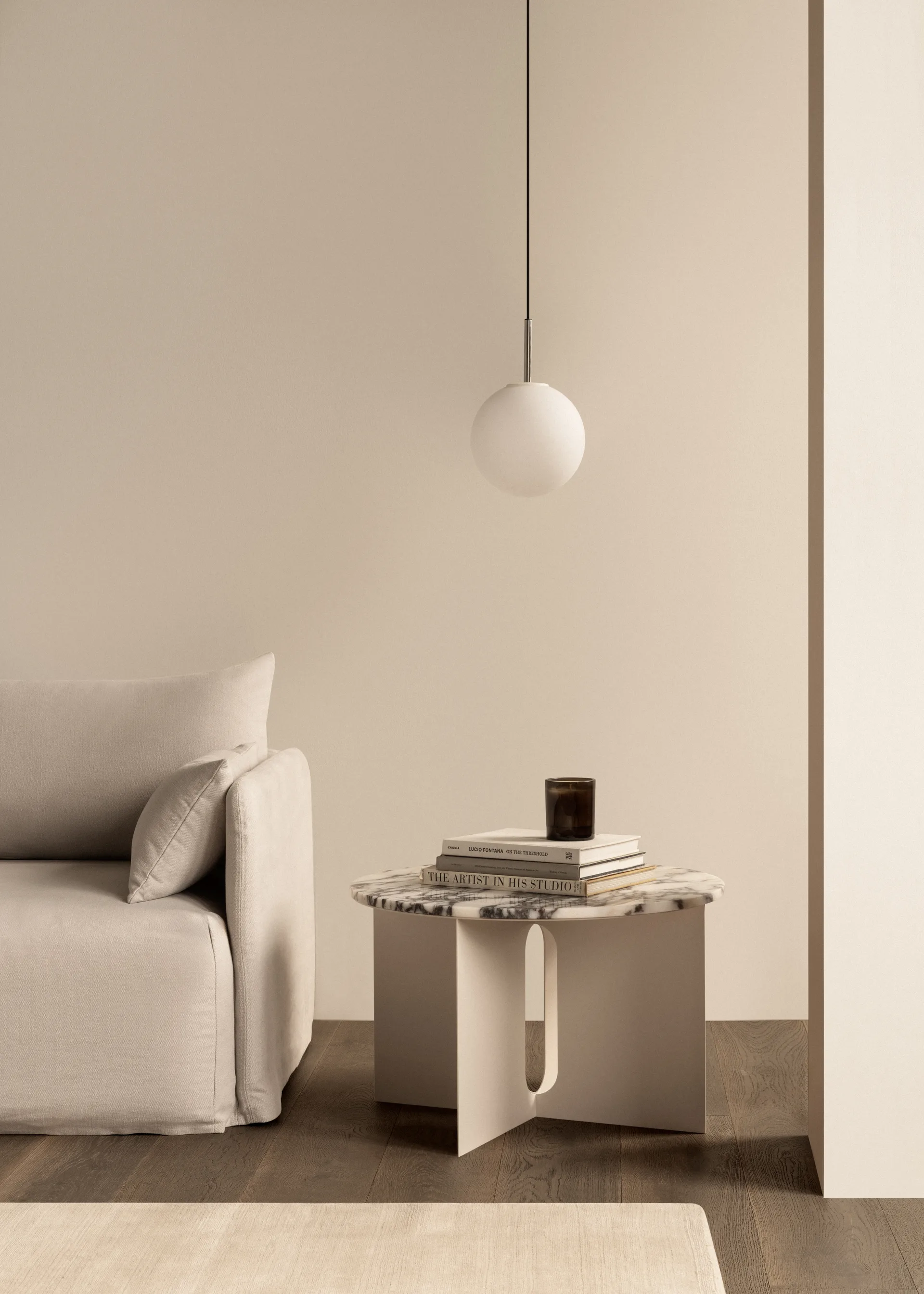 TR Bulb pendant, Polished steel Audo Copenhagen