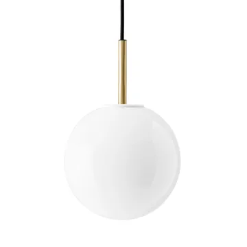 TR ceiling lamp brass - Blankt opalglass - Audo Copenhagen