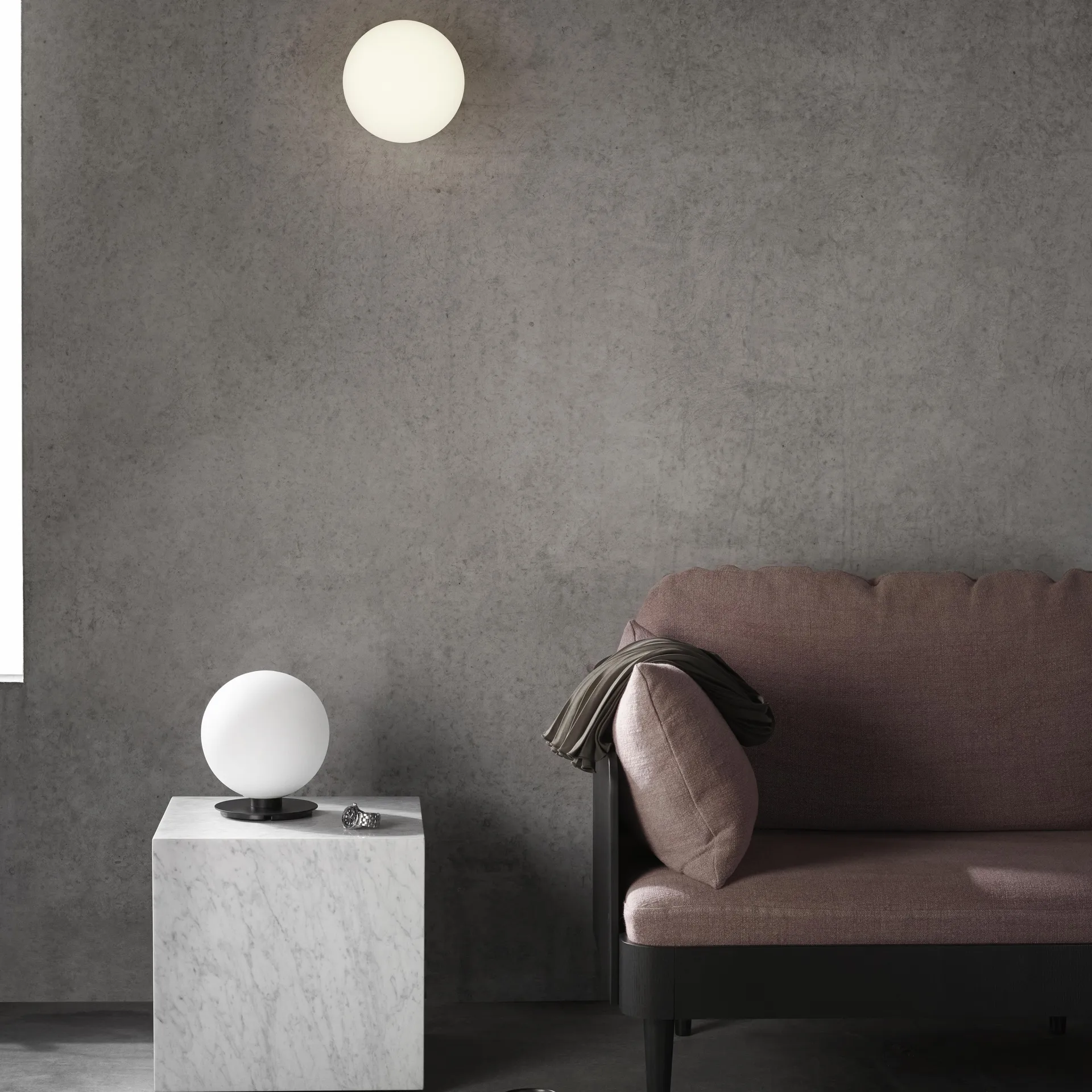 TR ceiling- & wall lamp, black Audo Copenhagen