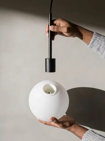 TR lamp shade opal glass - smooth - Audo Copenhagen