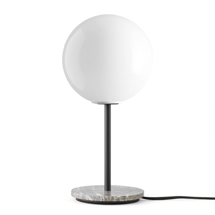 TR table lamp grey marble DtW - Polished opal glass - Audo Copenhagen