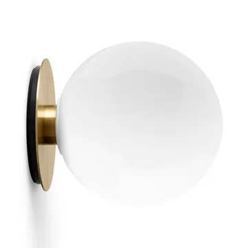 TR table/wall lamp brass - Polished opal glass - Audo Copenhagen