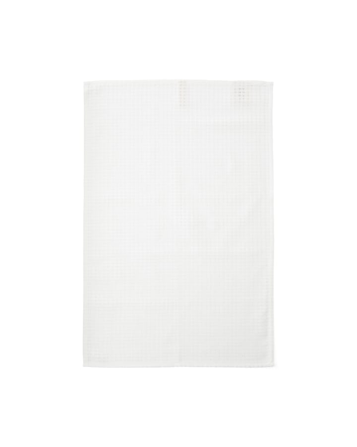 Troides kitchen towel 40x67 cm 2-pack - Burnt sienna-white - Audo Copenhagen