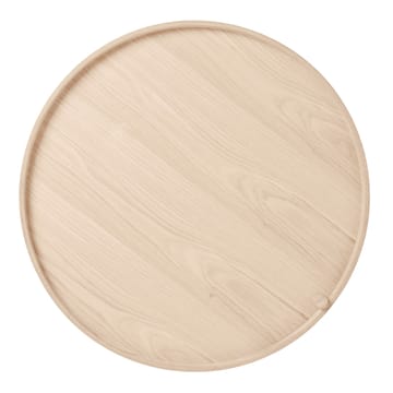 Turning table - natural oak-chrome - Audo Copenhagen