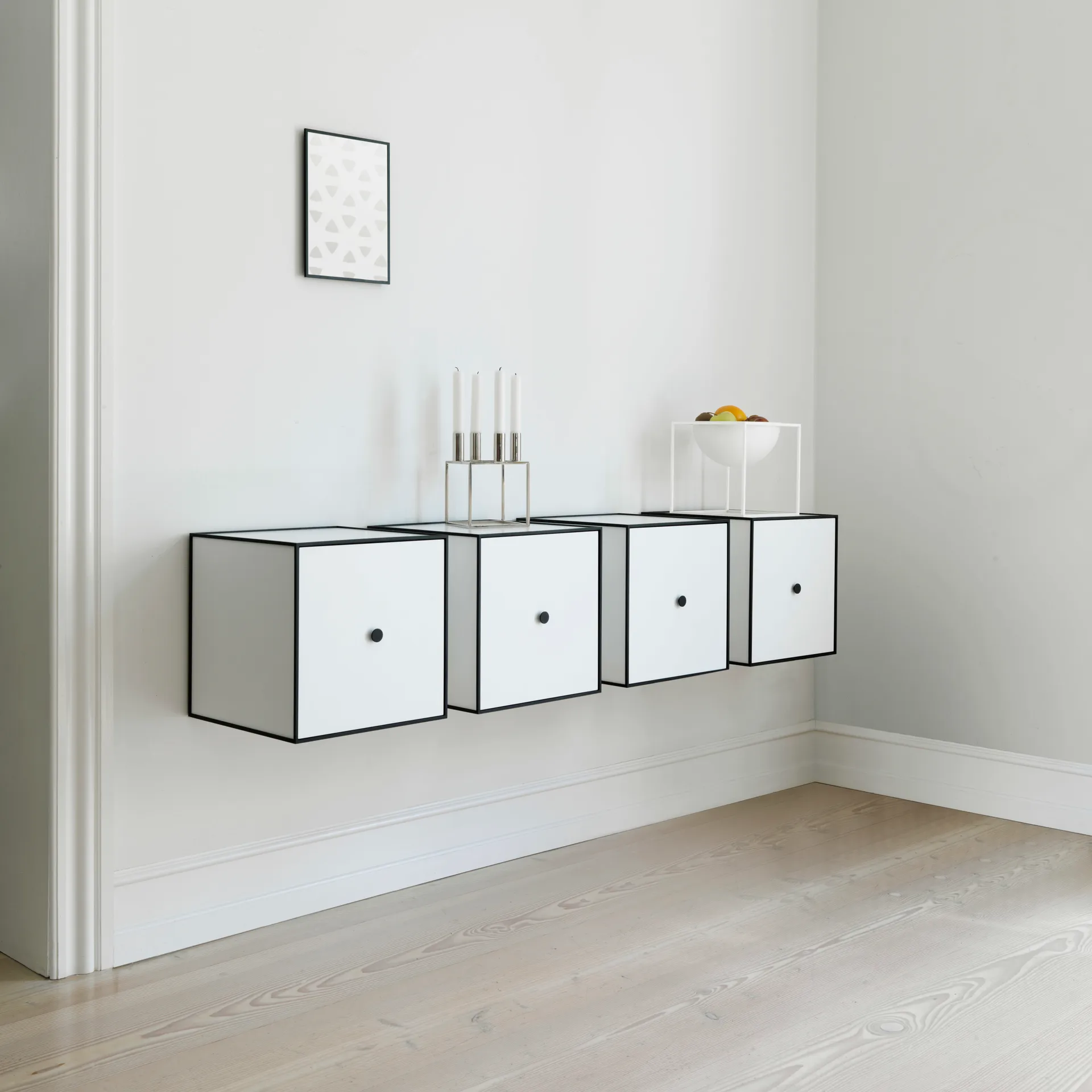 View mirror 30x30 cm, black Audo Copenhagen