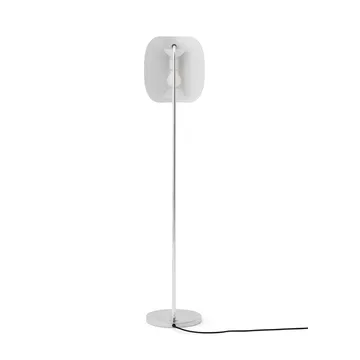 Wing floor lamp - Polished aluminum, 115 cm - Audo Copenhagen