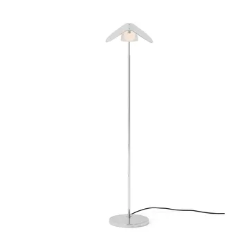 Wing floor lamp - Polished aluminum, 115 cm - Audo Copenhagen