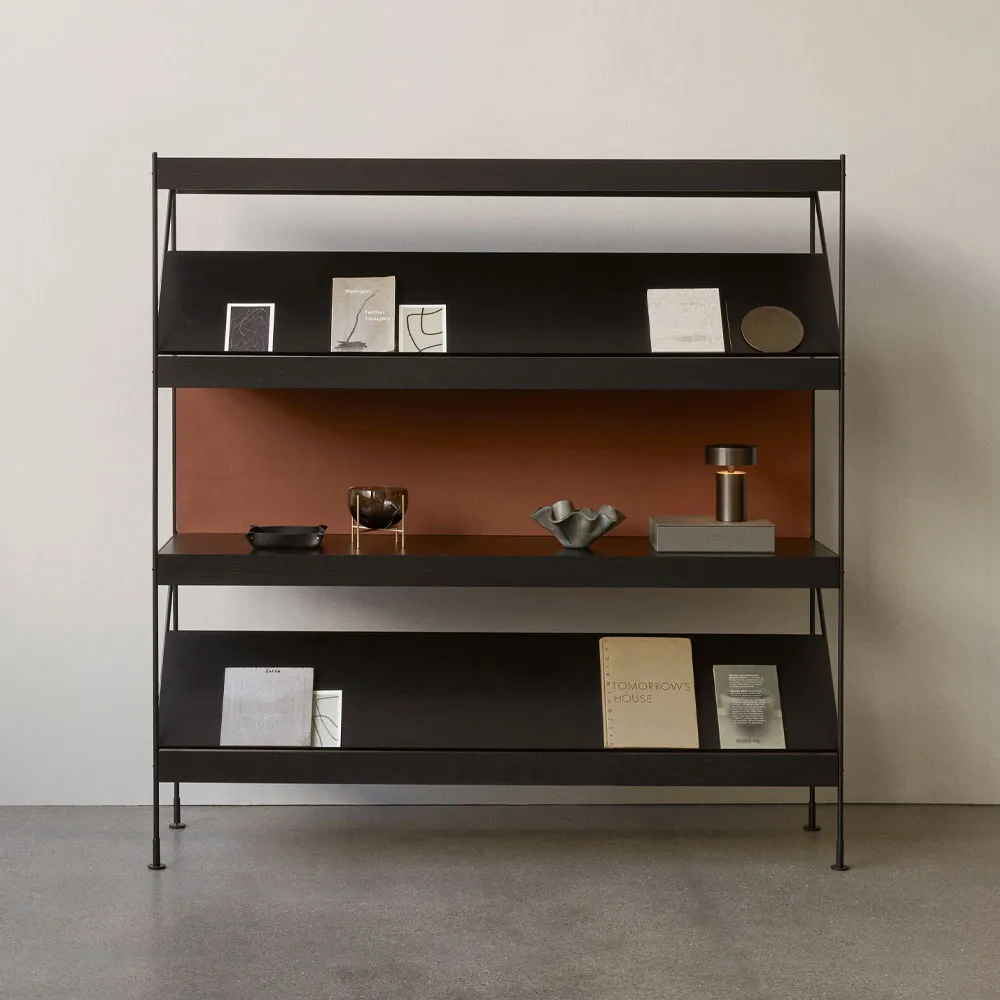 Zet magazine shelf, Ivory Audo Copenhagen