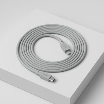 Cable 1 USB C to Lightning charging cable 2m - Gotland Gray - Avolt