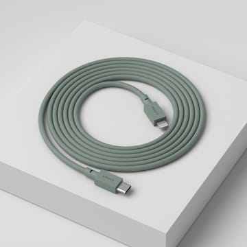 Cable 1 USB C to Lightning charging cable 2m - Oak Green - Avolt