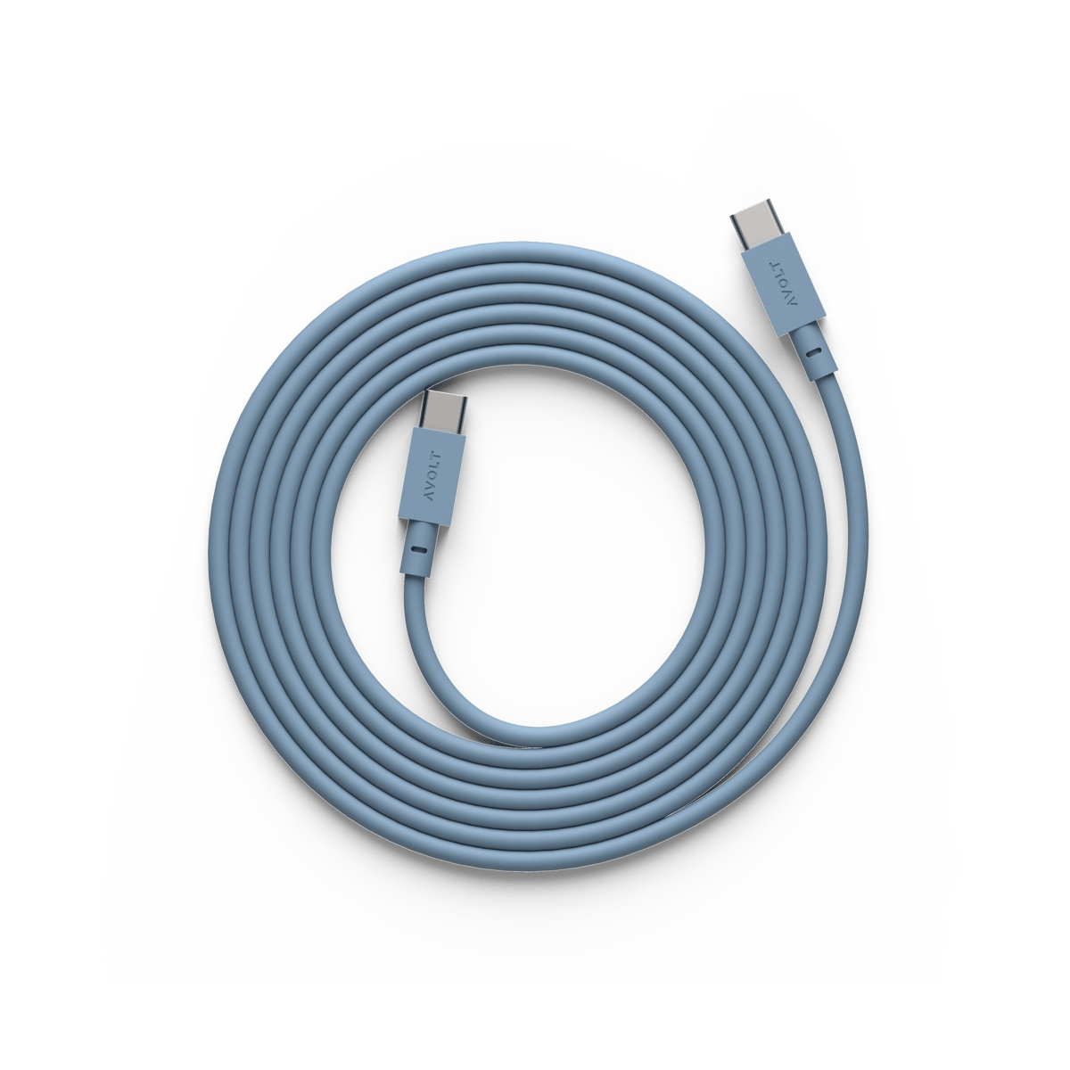 Avolt Cable 1 USB-C to USB-C charging cable 2 m Shark blue