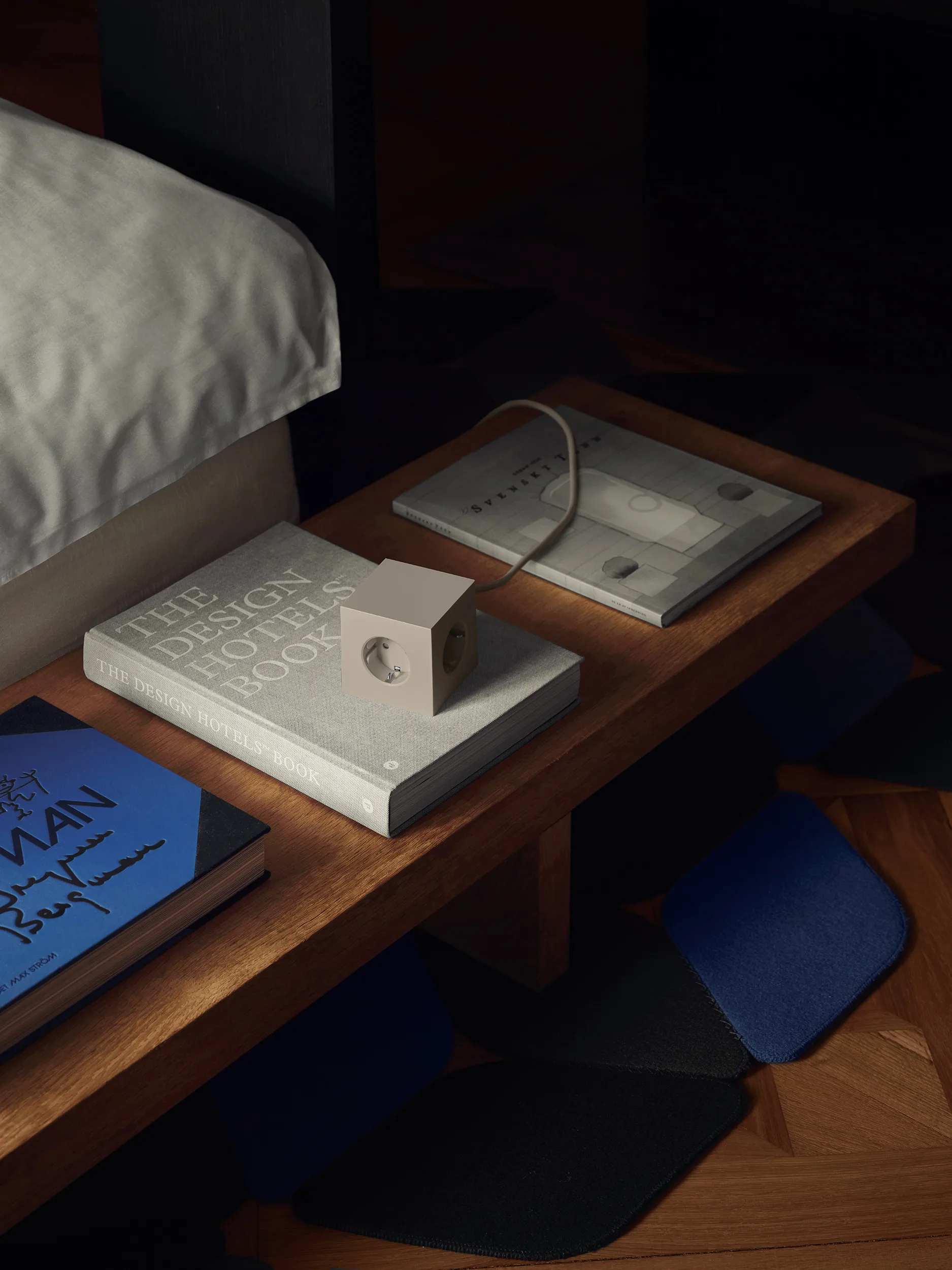 Square 1 power strip USB-C 30W 3 m, Nomad Sand Avolt