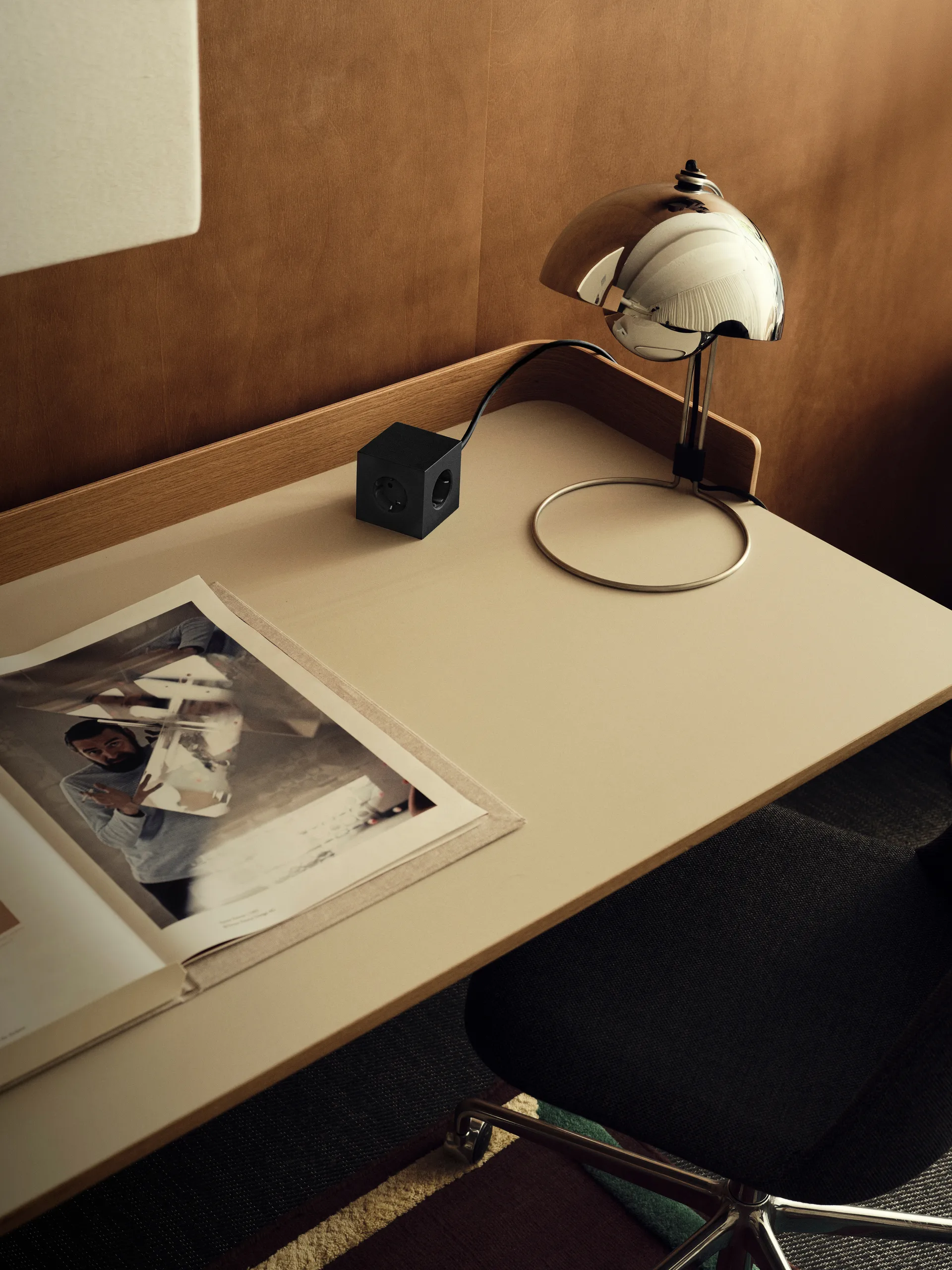 Square 1 power strip USB-C 30W 3 m, Stockholm Black Avolt