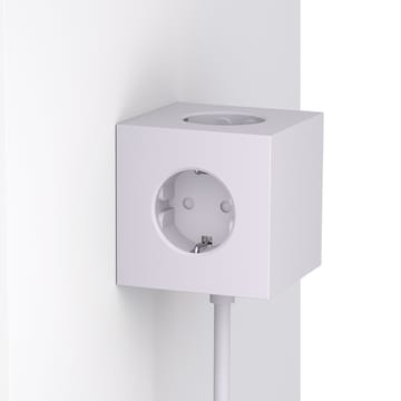 Square 1 socket - Gotland grey - Avolt