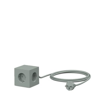 Square 1 socket - Oak green - Avolt