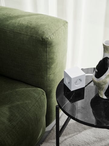 Square 1 socket USB-C 30W 1.8 m - White Martinelli Luce edition - Avolt