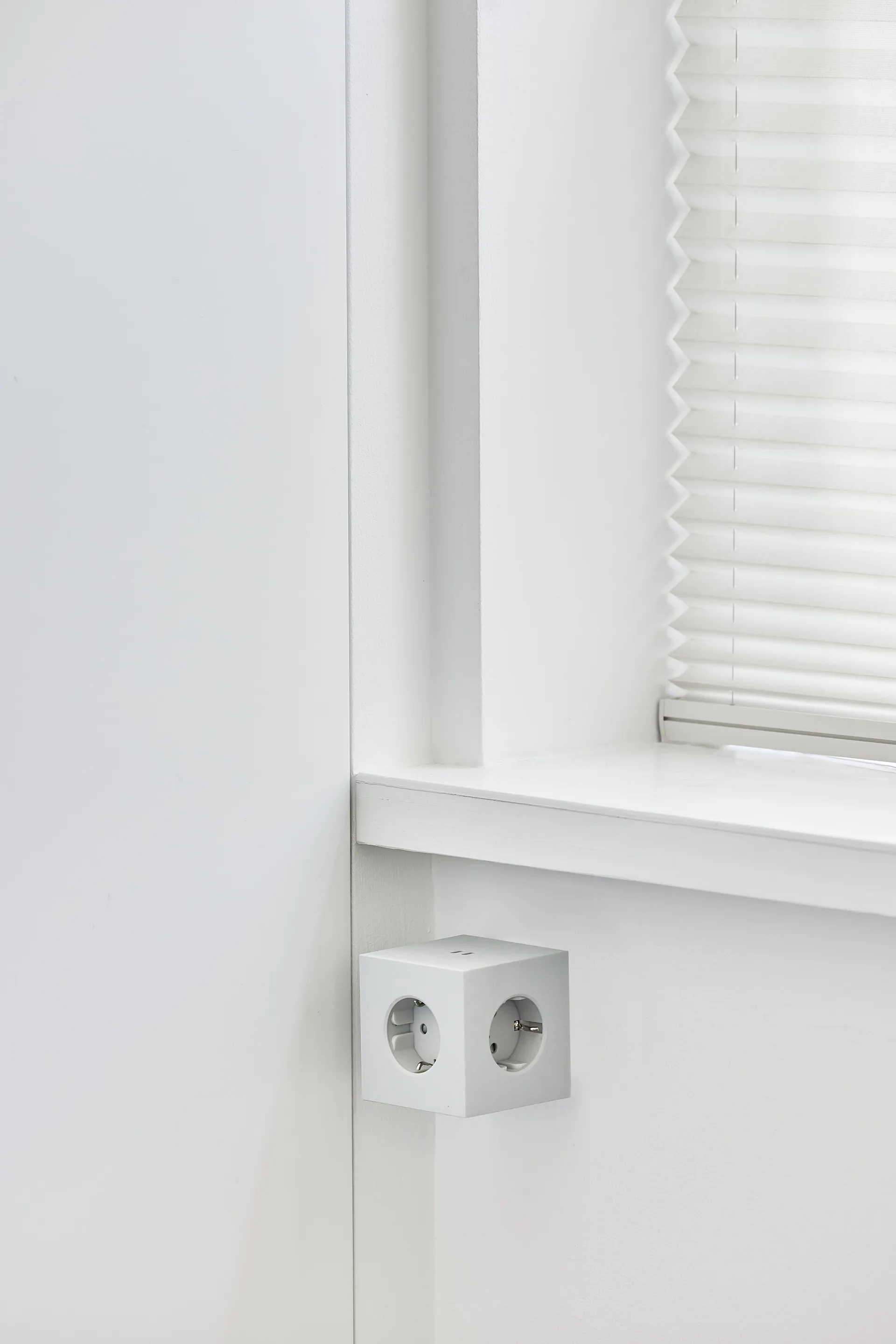 Square 1 socket USB-C 30W 1.8 m, White Martinelli Luce edition Avolt