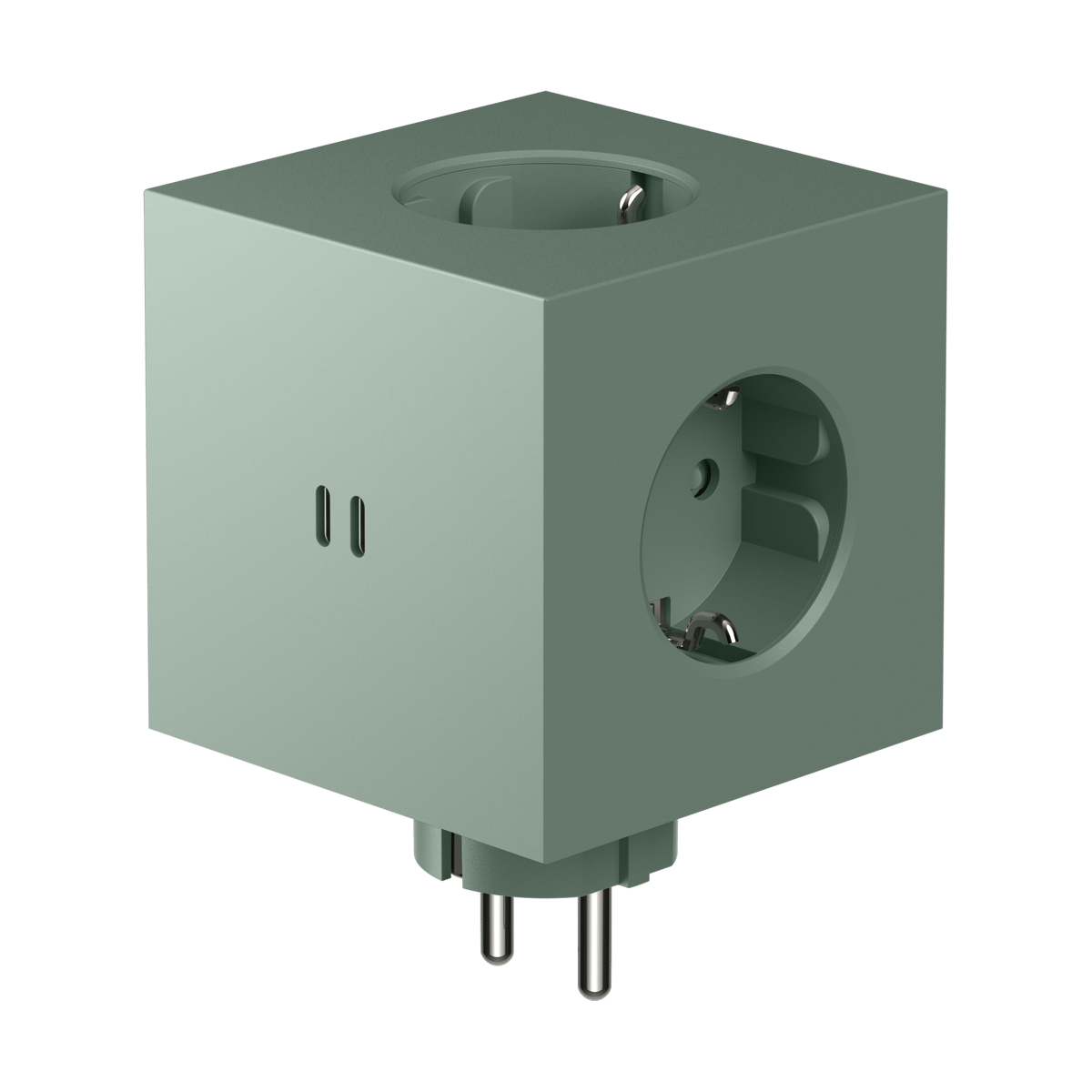 Avolt Square 2 outlet Oak Green