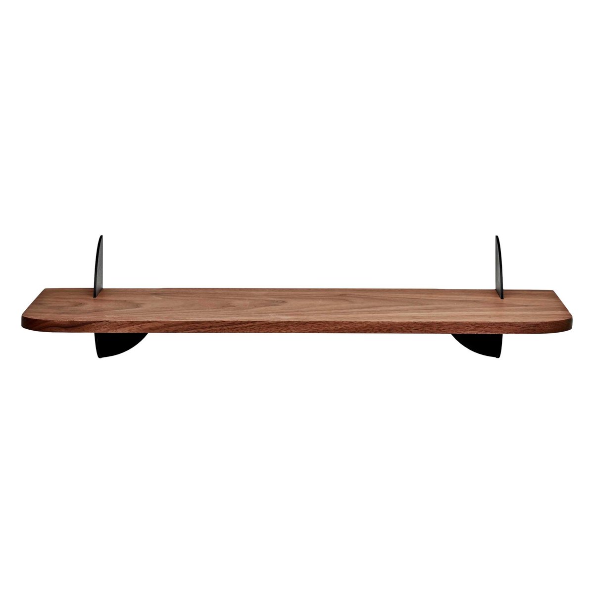 AYTM Aedes shelf 50 cm wallnut-black | Scandinavian Design | Shelves & shelving systems | Brown