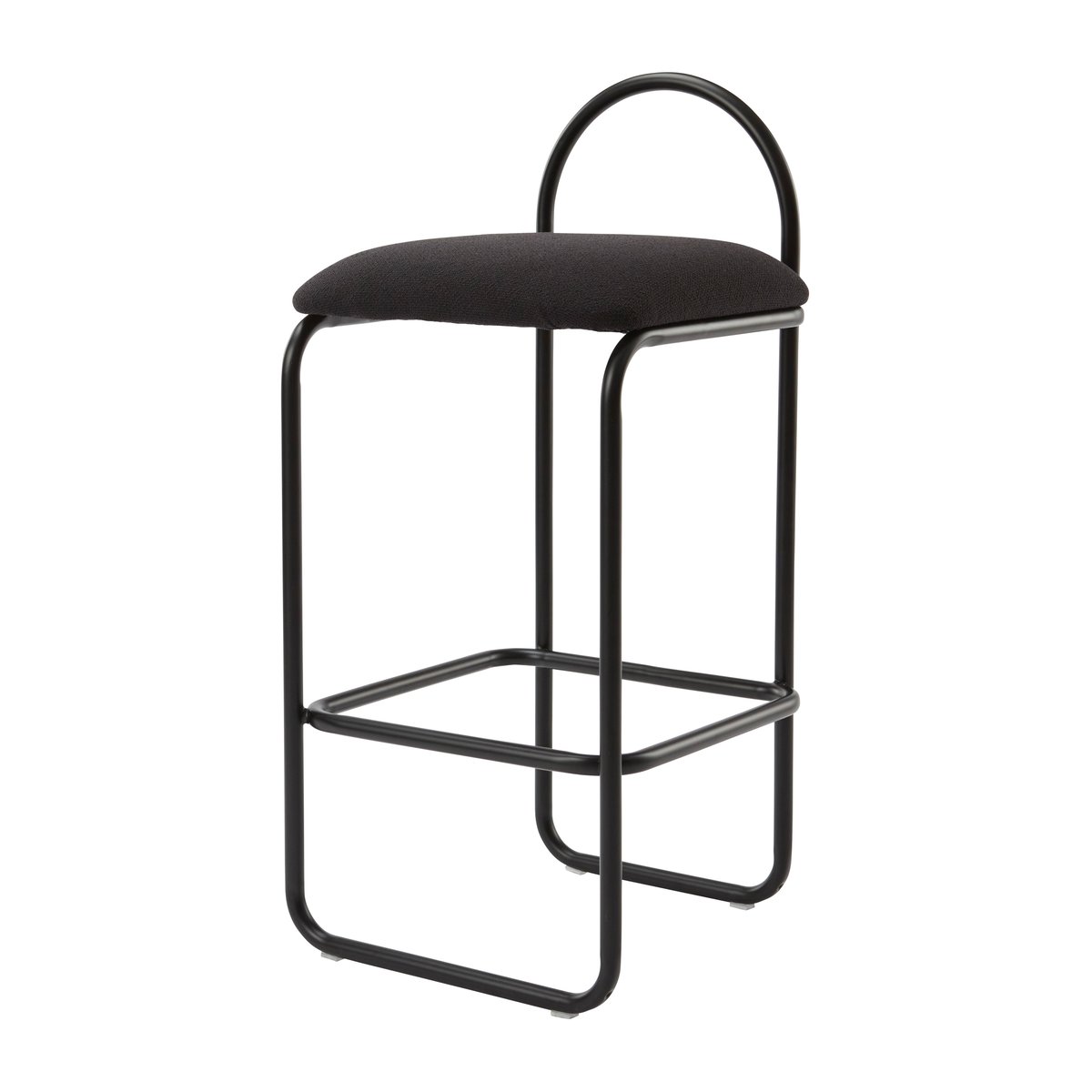 AYTM Angui bar stool bouclé Anthracite | Scandinavian Design | Bar stools | Grey