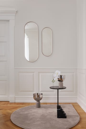 Angui mirror oval 108 cm - Taupe - AYTM