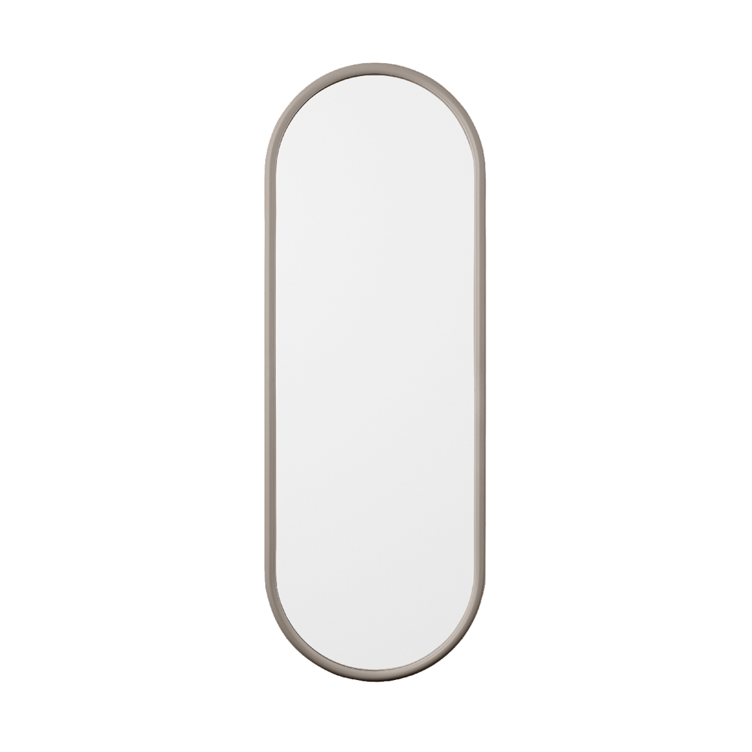 AYTM Angui mirror oval 78 cm Taupe | Scandinavian Design | Wall mirrors | Beige