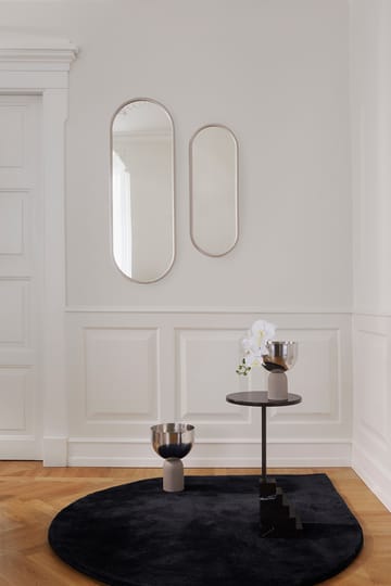 Angui mirror oval 78 cm - Taupe - AYTM