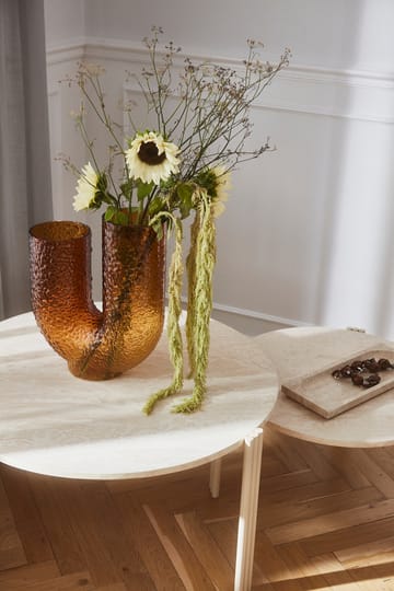 Arura vase high - Amber - AYTM