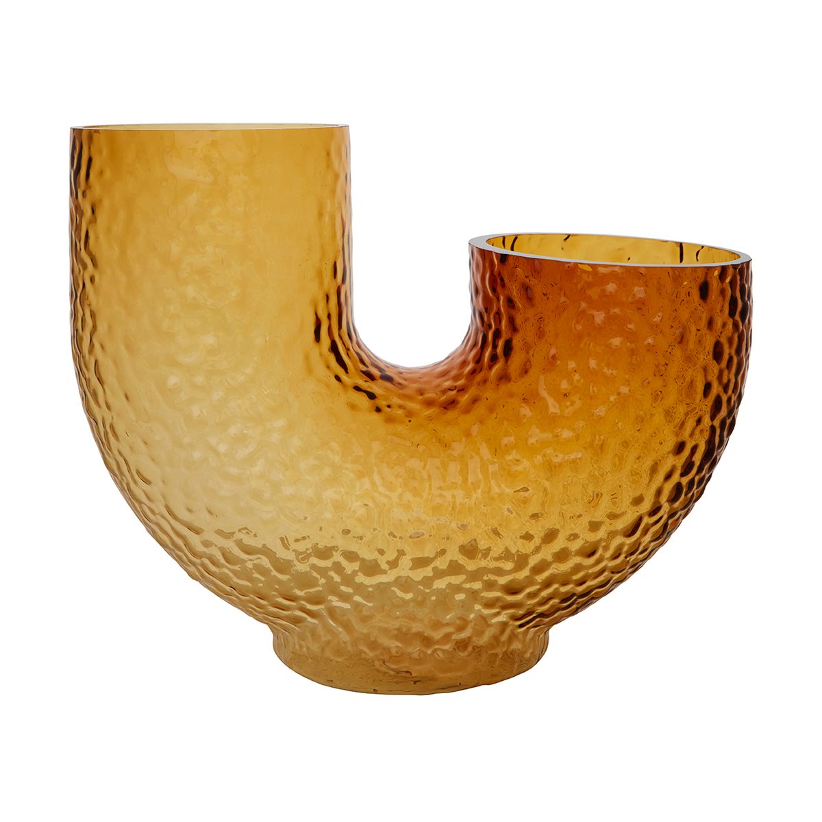 AYTM Arura vase medium Amber | Scandinavian Design | Vases | Orange