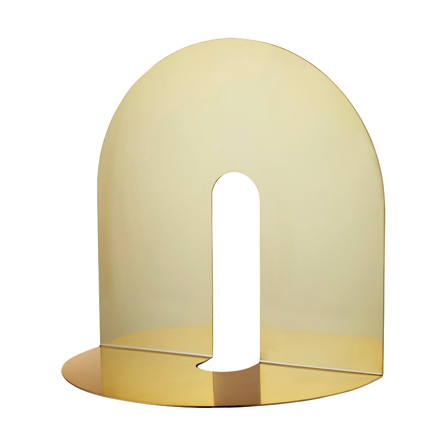AYTM Castellum wall shelf Gold | Scandinavian Design | Shelves & shelving systems | Gold-coloured
