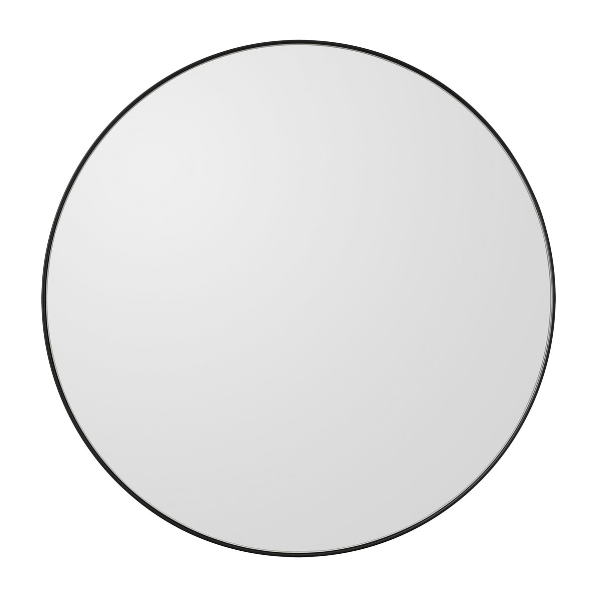 AYTM Circum mirror o50 cm Clear-black | Scandinavian Design | Round mirrors | Black