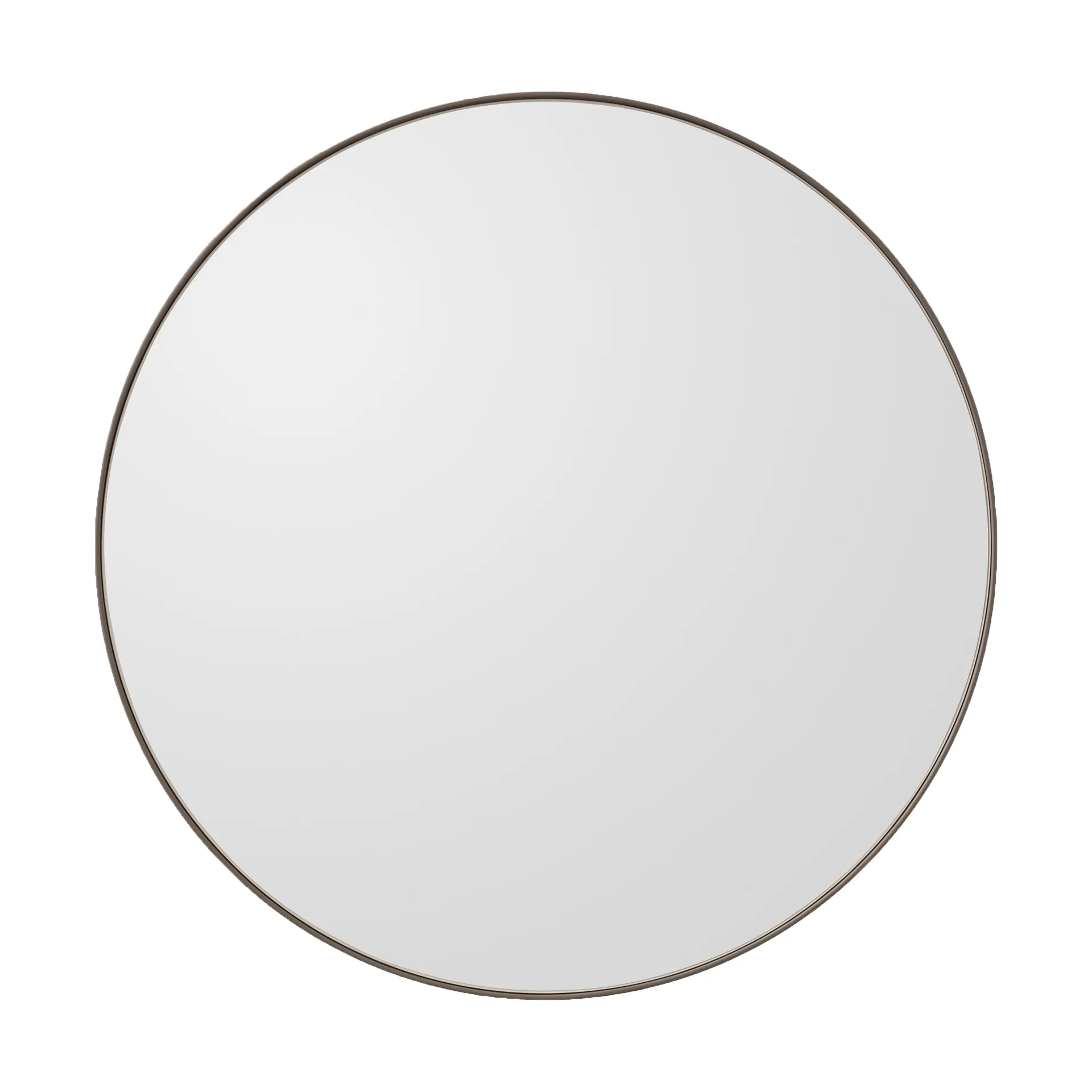 Circum mirror Ø50 cm, Clear-taupe AYTM