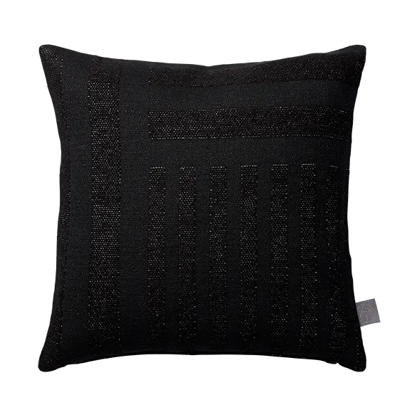 AYTM Contra pillow 40x40 cm Black | Scandinavian Design | Cushions | Black